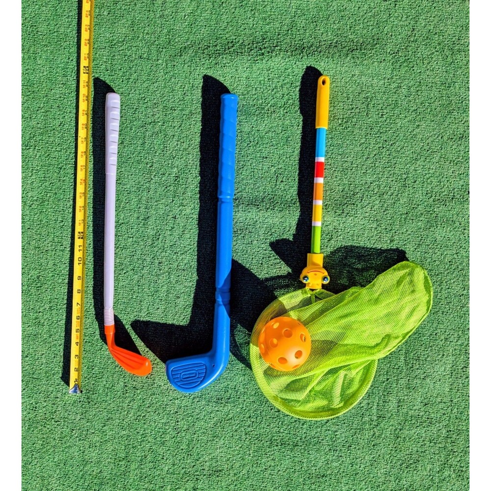 Kids Little Tikes TotSports Drive & Putt Golf Driver/Iron Club Toddler Toy Set+ - Picture 3 of 4